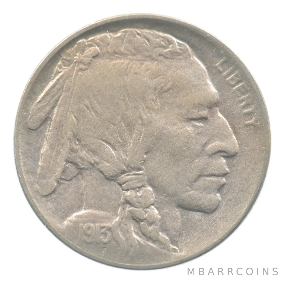 1913-D Indian Head Buffalo Nickel Type 1 *2473