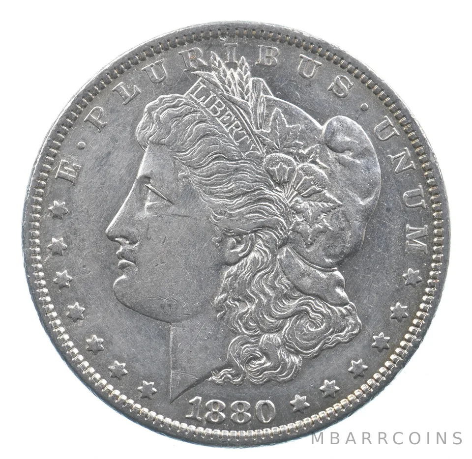 Better 1880 Morgan Silver Dollar - 90% US Coin - Nice Coin *672