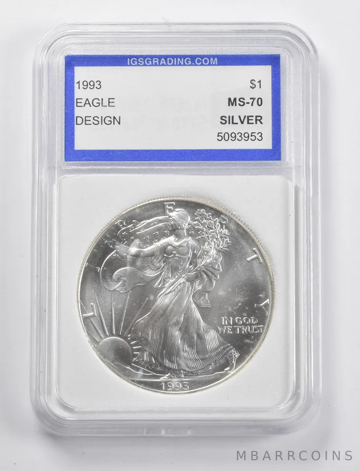 1993 American Silver Eagle *5281