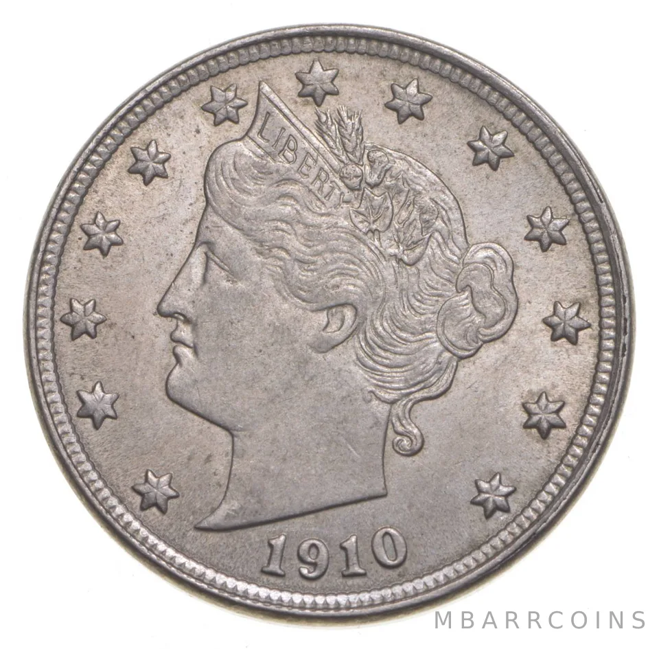1910 Liberty V Nickel *3561