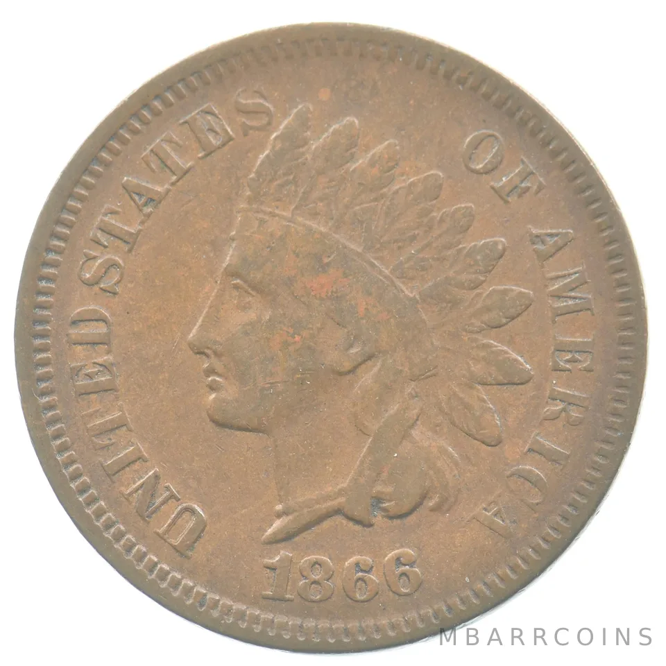 1866 Indian Head Cent *5237