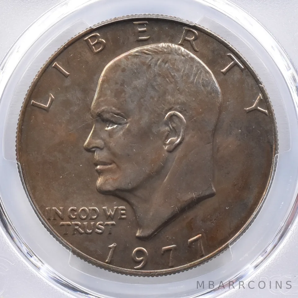 1977 Eisenhower $1 MS65 PCGS Beautiful Tone *2386