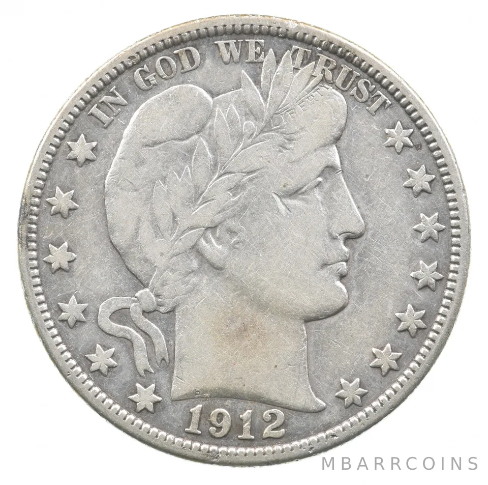 1912 Barber Half Dollar *3366