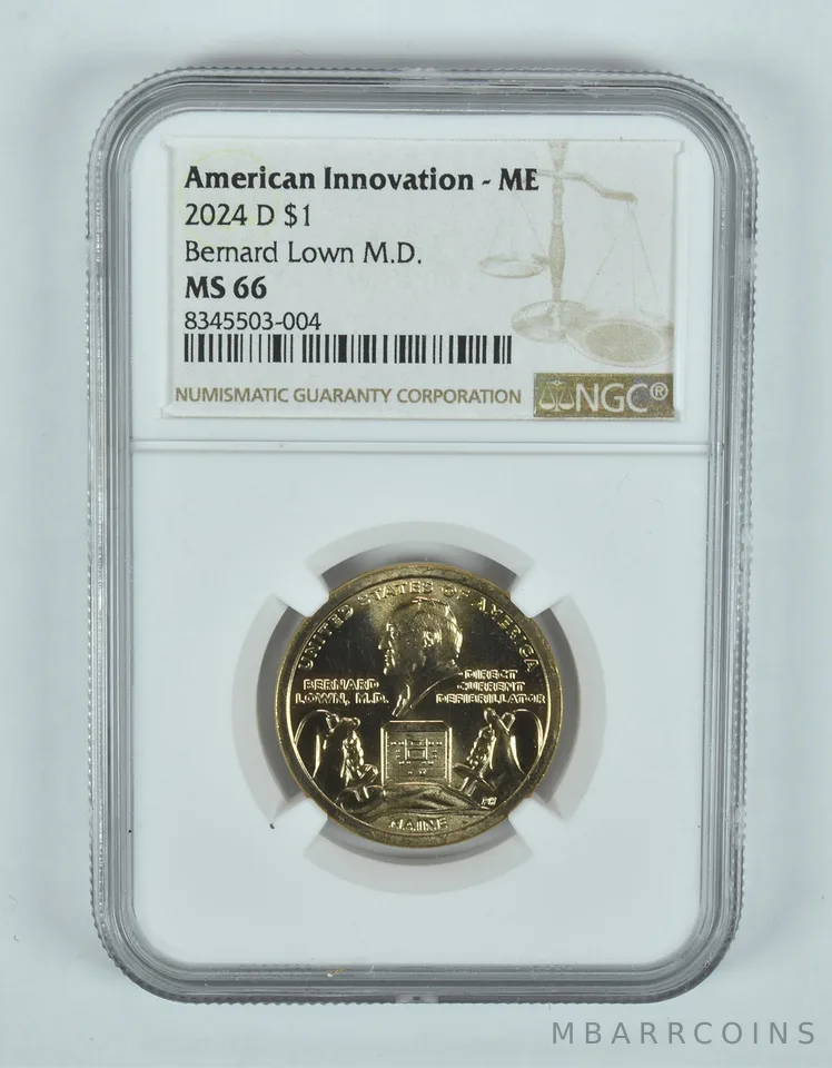 2024-D Innovation $1 Bernard MD MS66 NGC