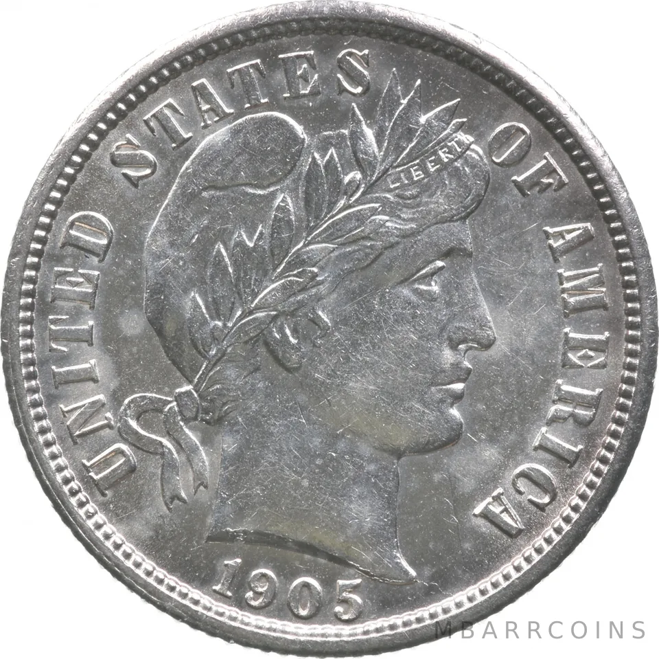 1905-S Barber Dime *3929
