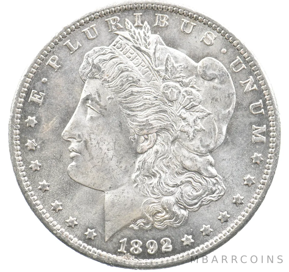 1892-CC Morgan Silver Dollar *9716