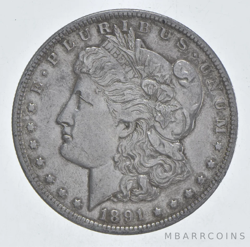Better 1891-O Morgan Silver Dollar - 90% US Coin - Nice Coin *484