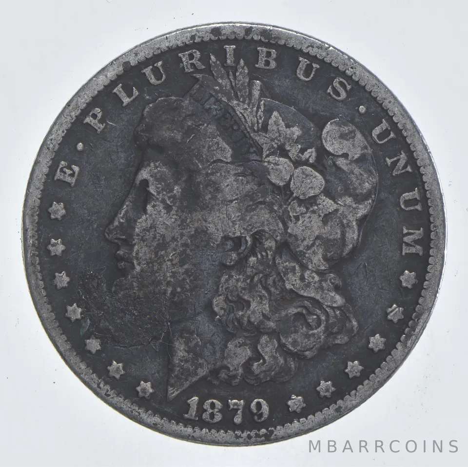 Early - 1879 Morgan Silver Dollar - 90% US Coin *781