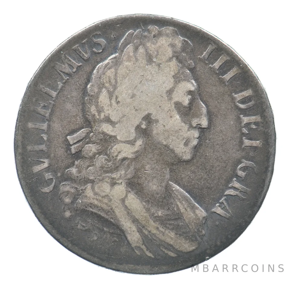 1696 Great Britain Crown William III *6537