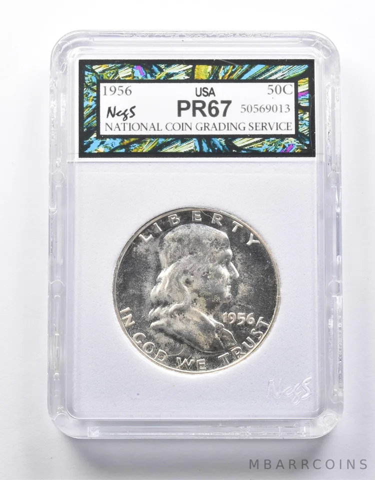 1956 Franklin Half Dollar Proof *8569