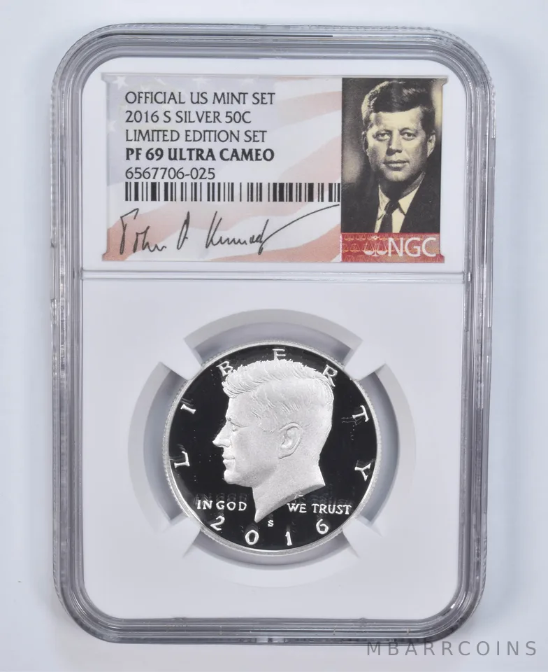 2016-S Kennedy Half Dollar Silver Limited Edition PF69 UCAM NGC