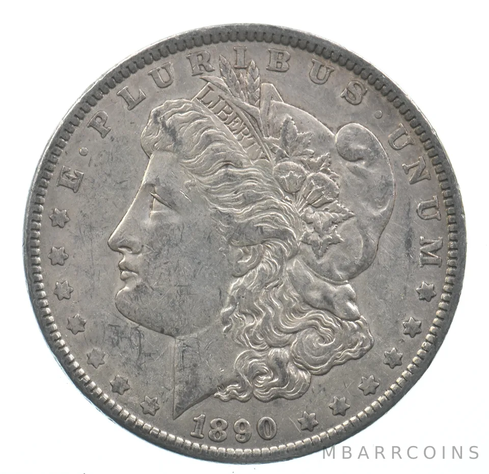 Early - 1890 Morgan Silver Dollar - 90% US Coin *662