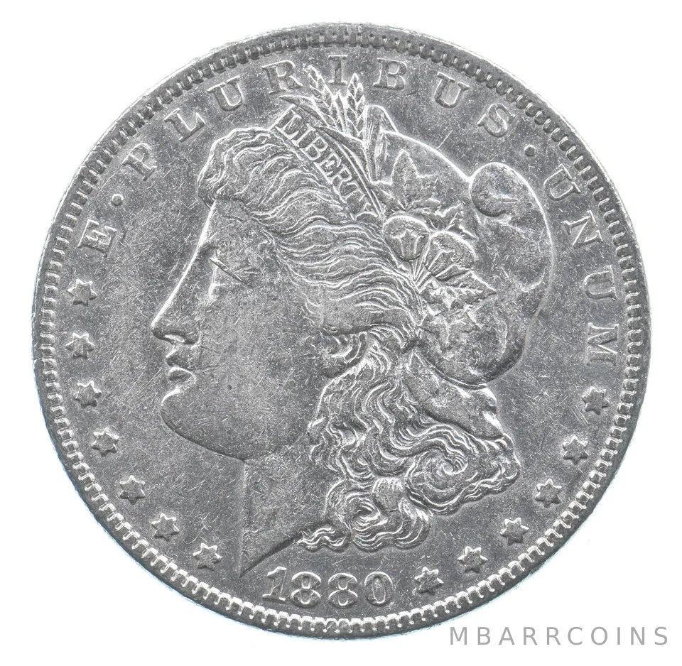 Better 1880 Morgan Silver Dollar - 90% US Coin - Nice Coin *610