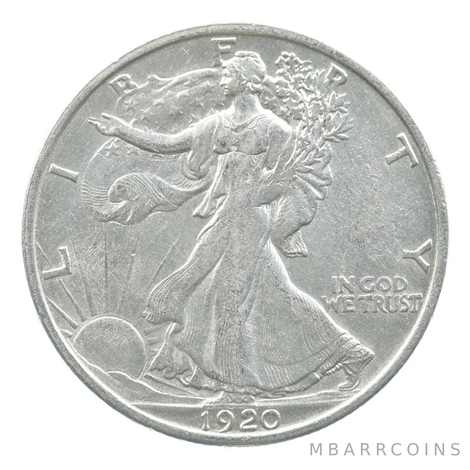 1920 Walking Liberty Half Dollar *3599