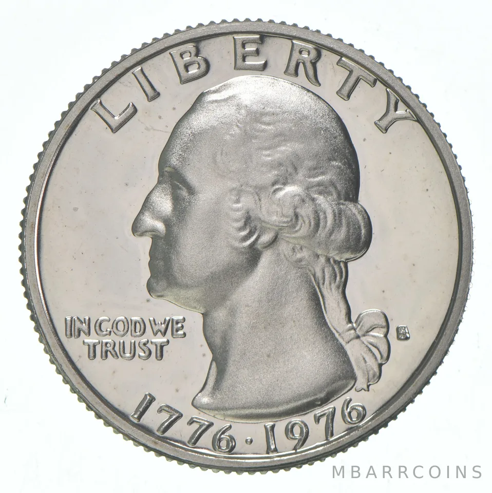 1976-S Washington Quarter CLAD Proof