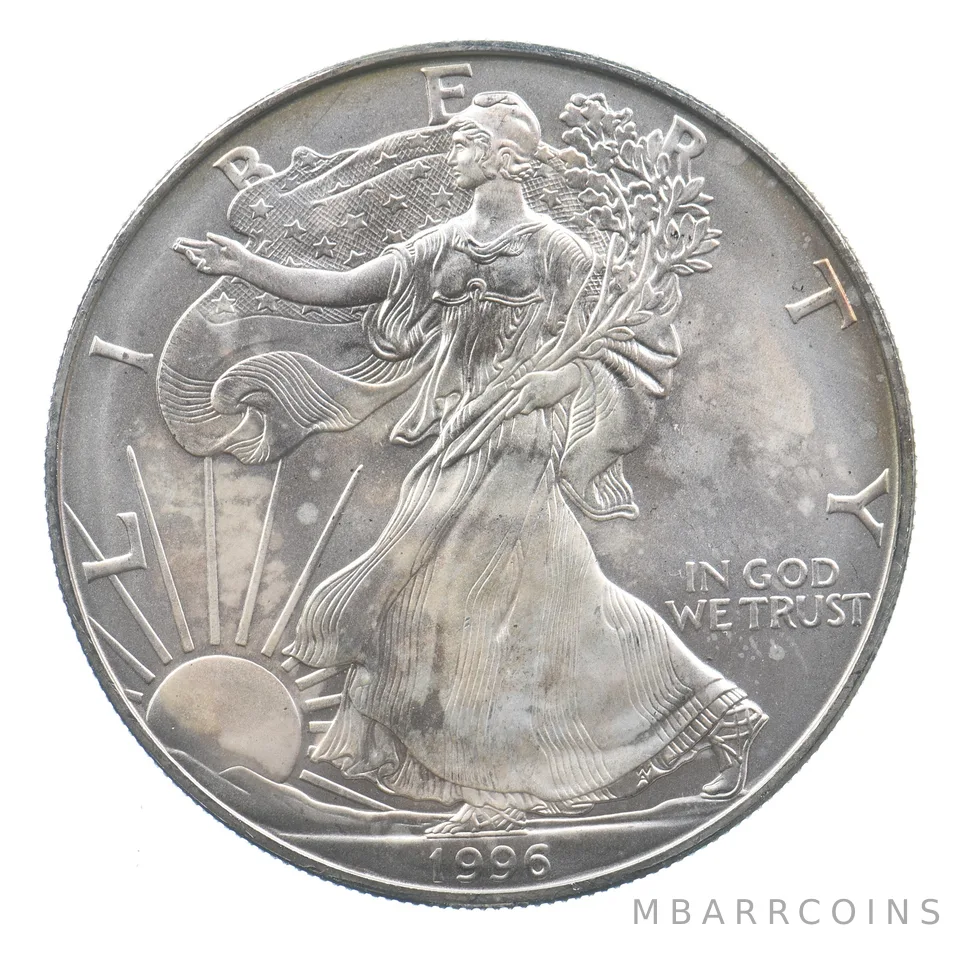 Better Date 1996 American Silver Eagle 1 Troy Oz .999 Fine Silver *592
