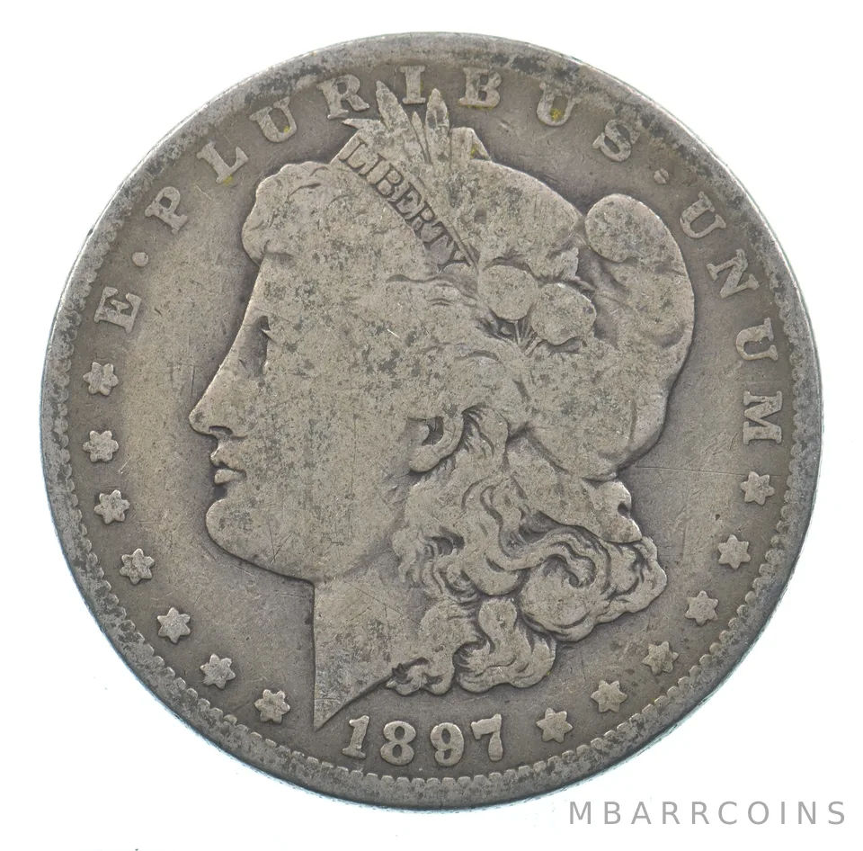 Early - 1897-O Morgan Silver Dollar - 90% US Coin *679