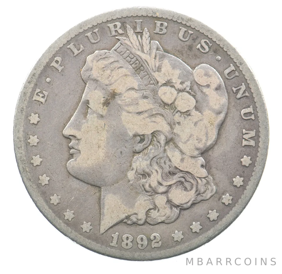 1892-CC Morgan Silver Dollar *7099