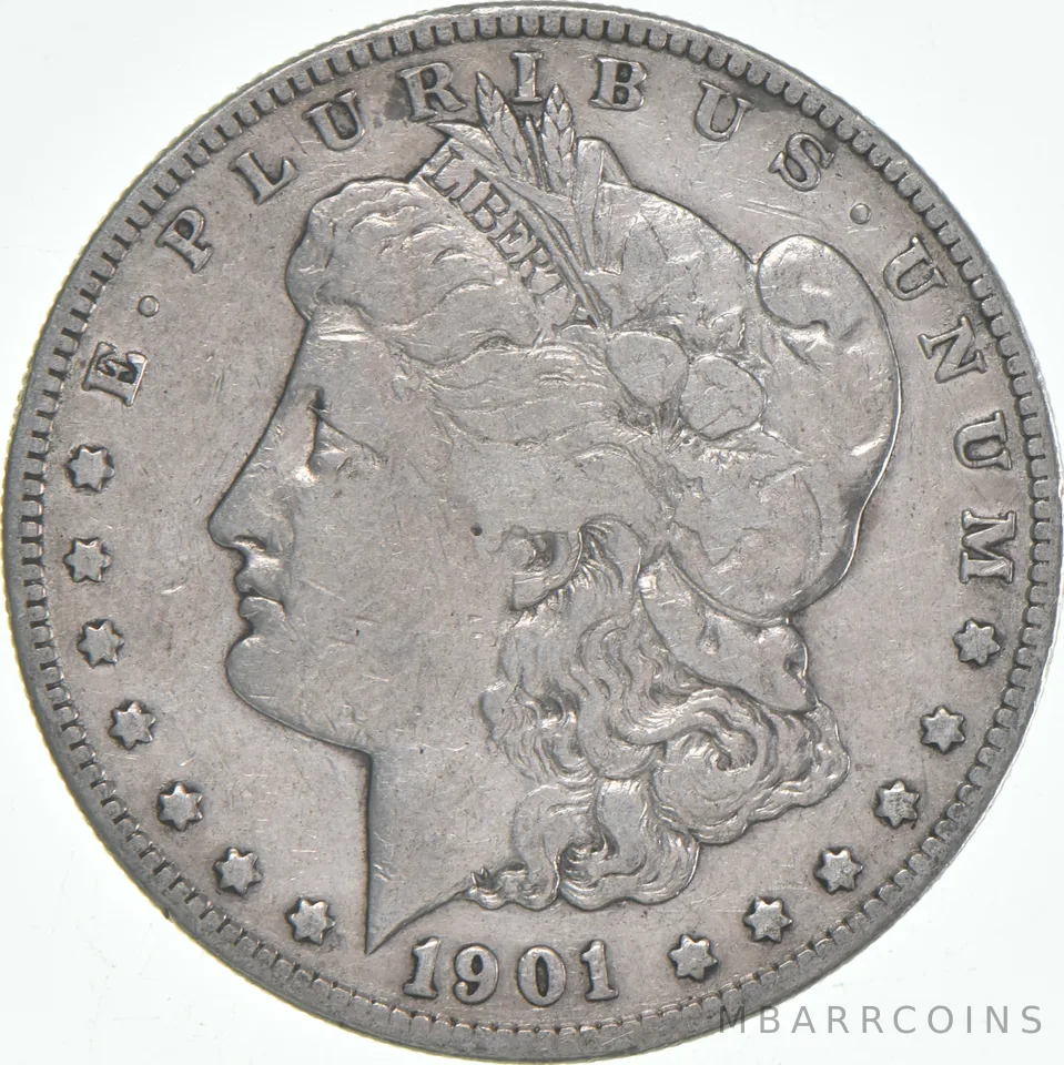 VG/F 1901-S Morgan Silver Dollar (1 coin)