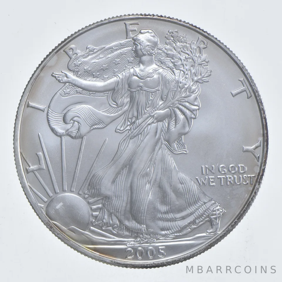 Better Date 2005 American Silver Eagle 1 Troy Oz .999 Fine Silver *741