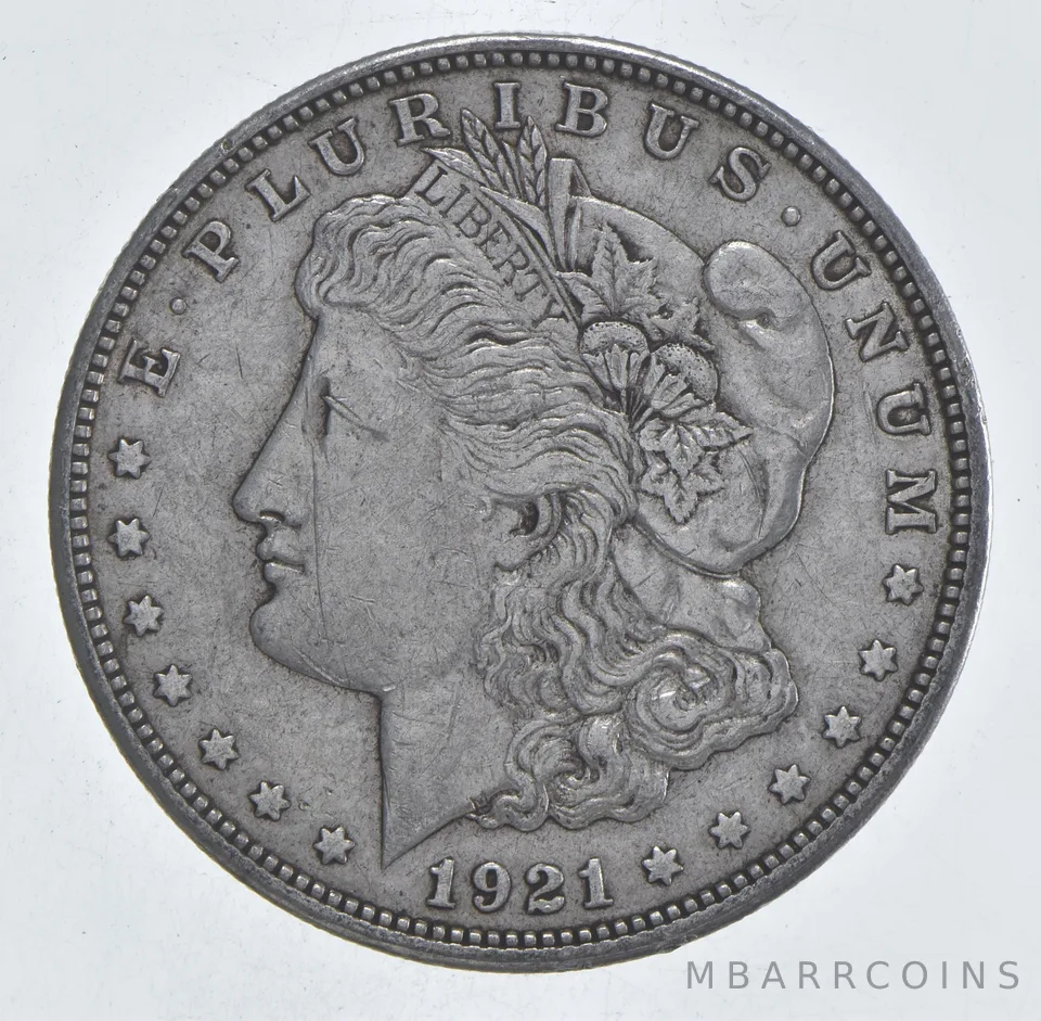 1921-D Morgan Silver Dollar - Last Year Issue 90% $1 Bullion *528