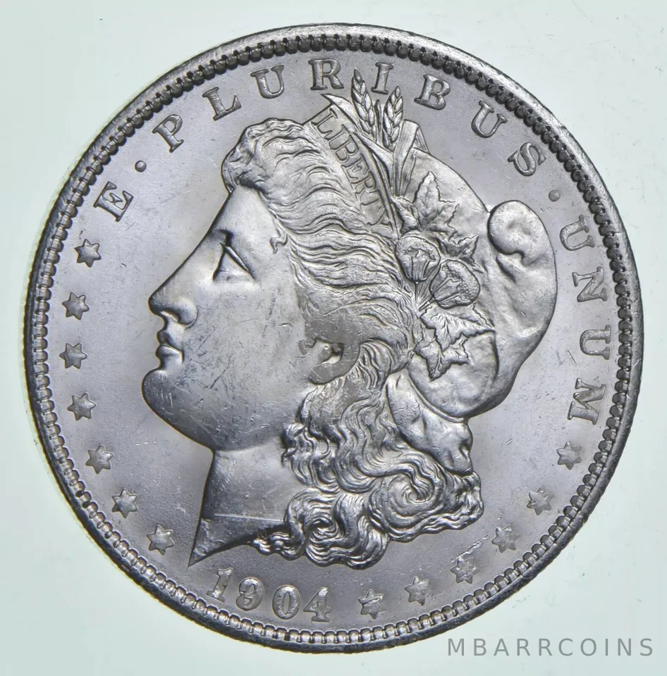BU/Unc 1904-O Morgan Silver Dollar (1 coin)