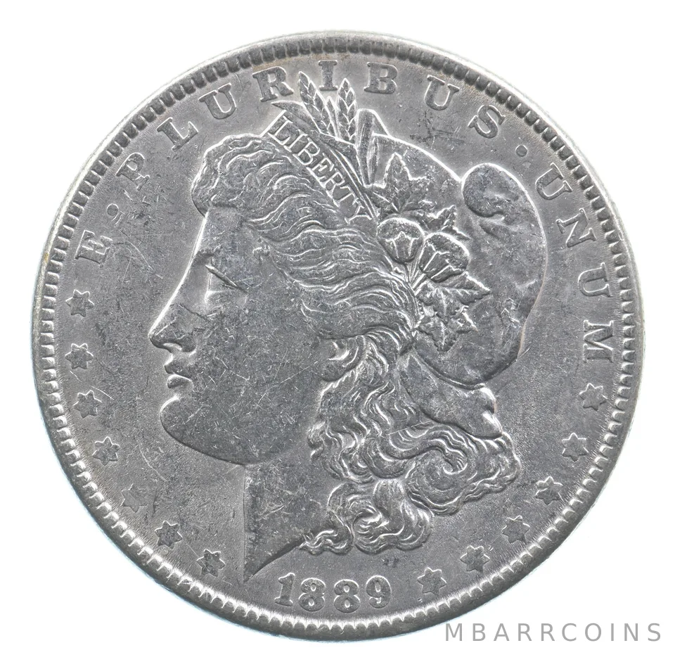 Better 1889 Morgan Silver Dollar - 90% US Coin - Nice Coin *531