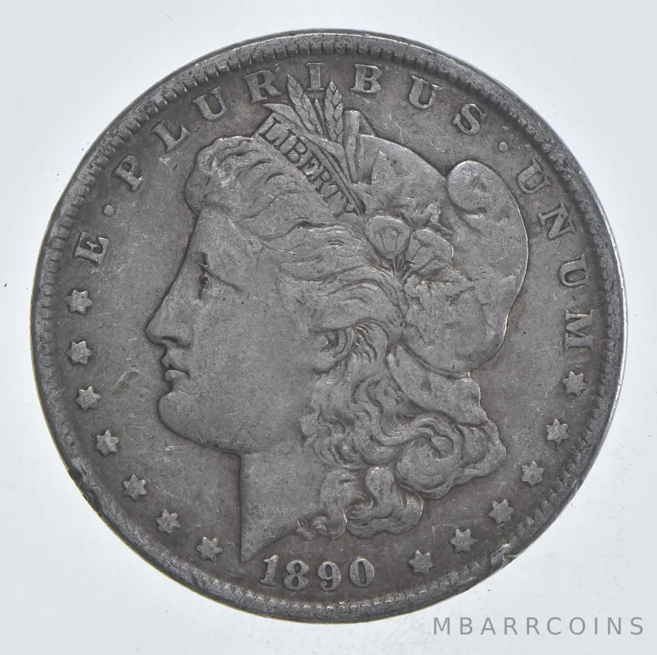 Early - 1890 Morgan Silver Dollar - 90% US Coin *990