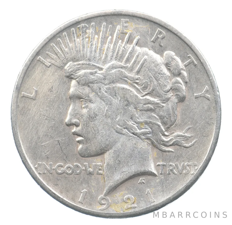 1921 Peace Silver Dollar High Relief *2281