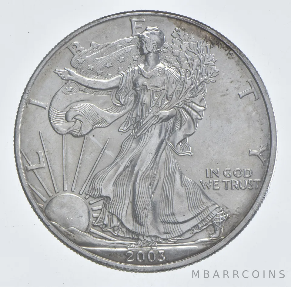 Better Date 2003 American Silver Eagle 1 Troy Oz .999 Fine Silver *461