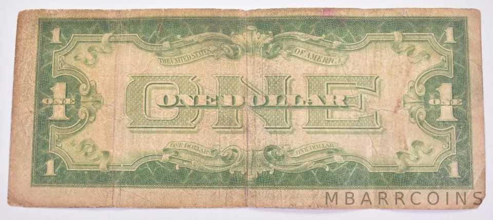 $1 1934 Silver Certificate FUNNY BACK - Monopoly Money! Average Circ