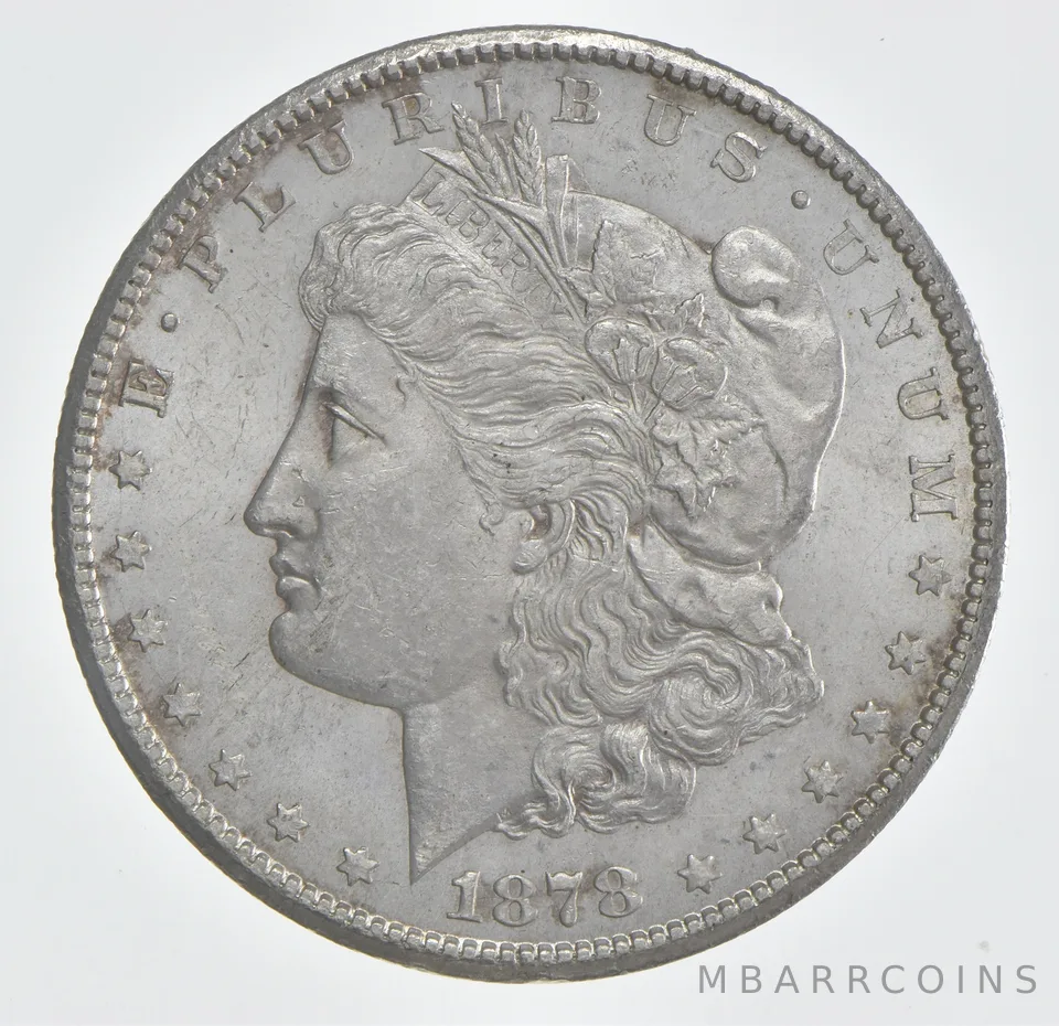 1878-CC 7TF Morgan Silver Dollar *1039