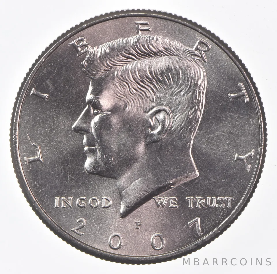 2007-P Kennedy Half Dollar Clad Unc