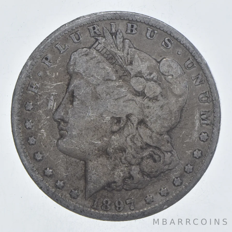Early - 1897-O Morgan Silver Dollar - 90% US Coin *061