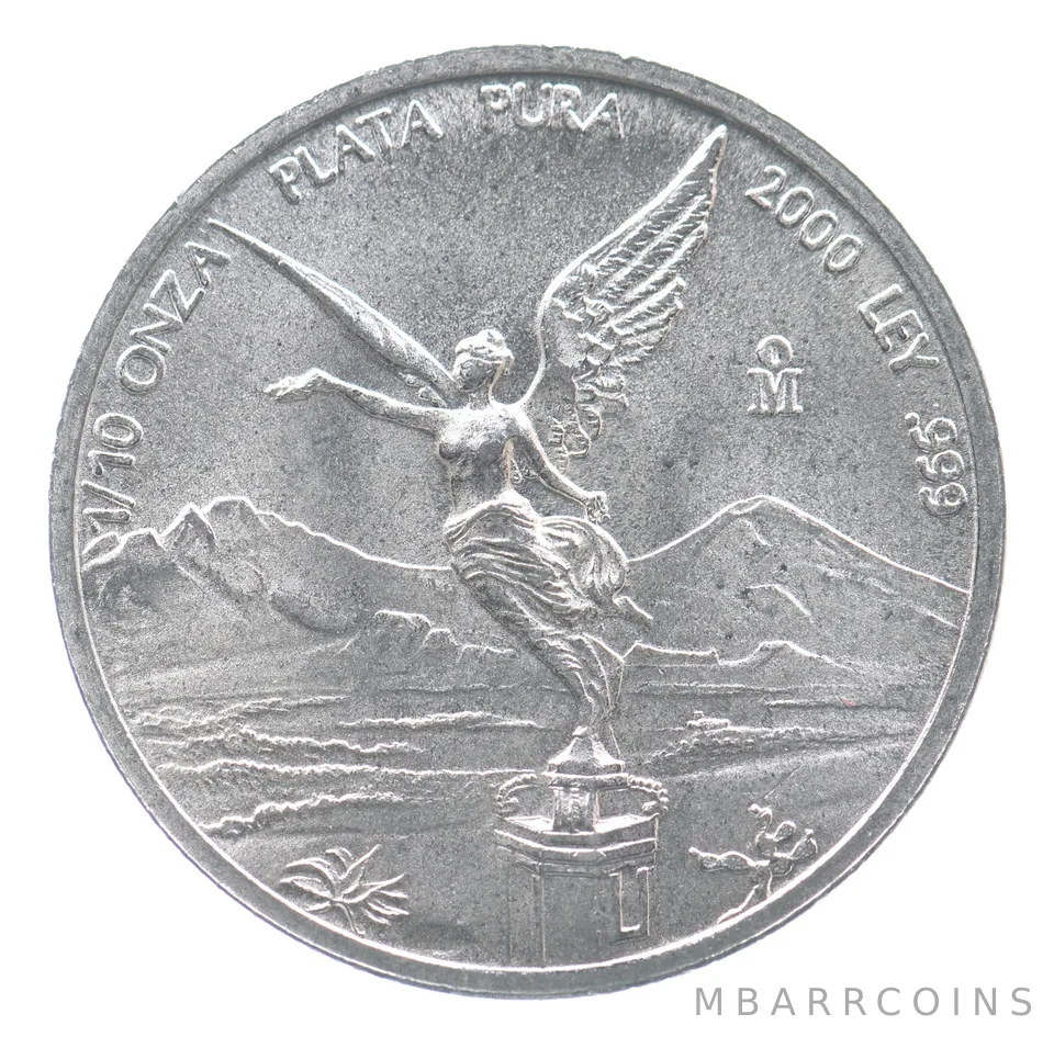 2000 Mo Mexico 1/10 Onza Libertad *8356