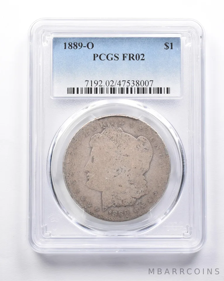FR02 1889-O Morgan Silver Dollar PCGS Low Ball *6965