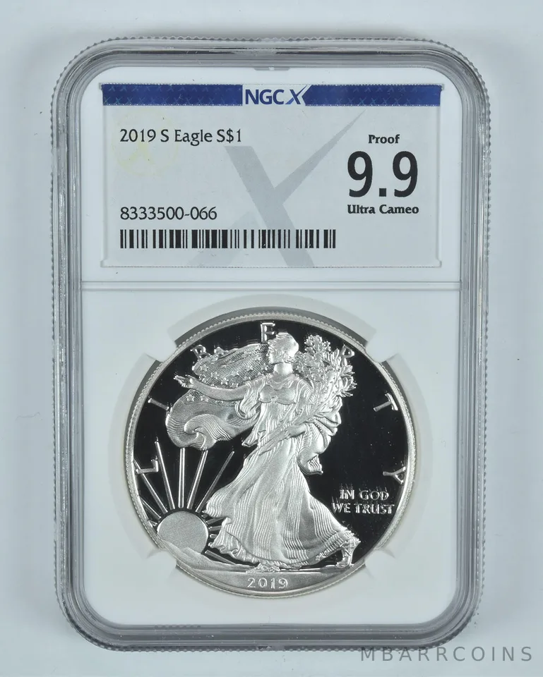 2019-S American Silver Eagle Proof 9.9 NGC X NGCX