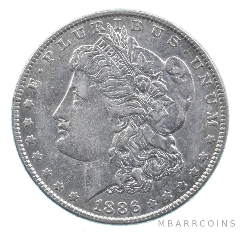 Better 1886 Morgan Silver Dollar - 90% US Coin - Nice Coin *620
