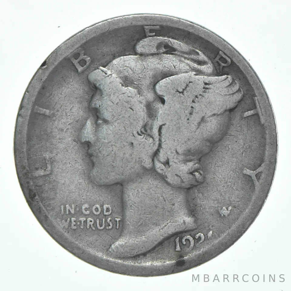 1921-D Mercury Dime *6174