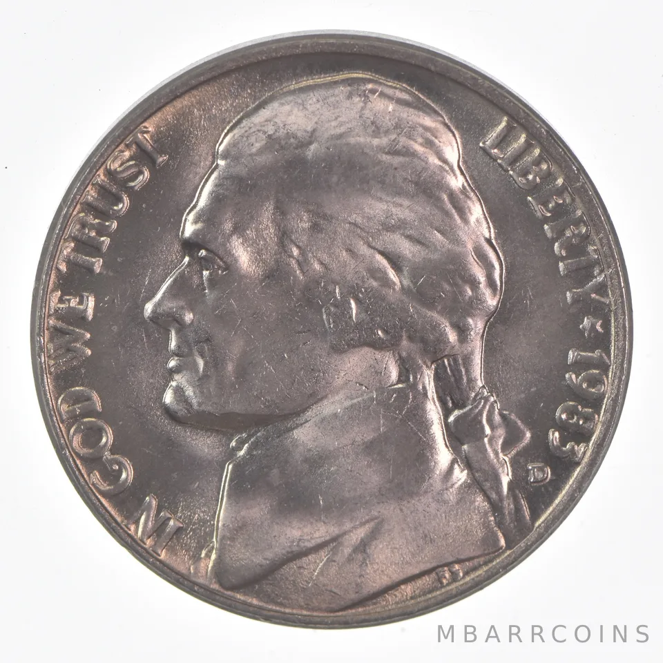 1983-D Jefferson Nickel Unc