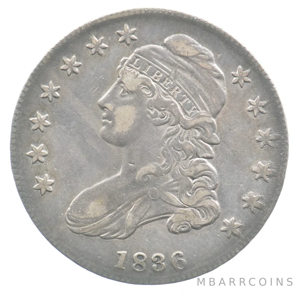 1836 Capped Bust Half Dollar *4829