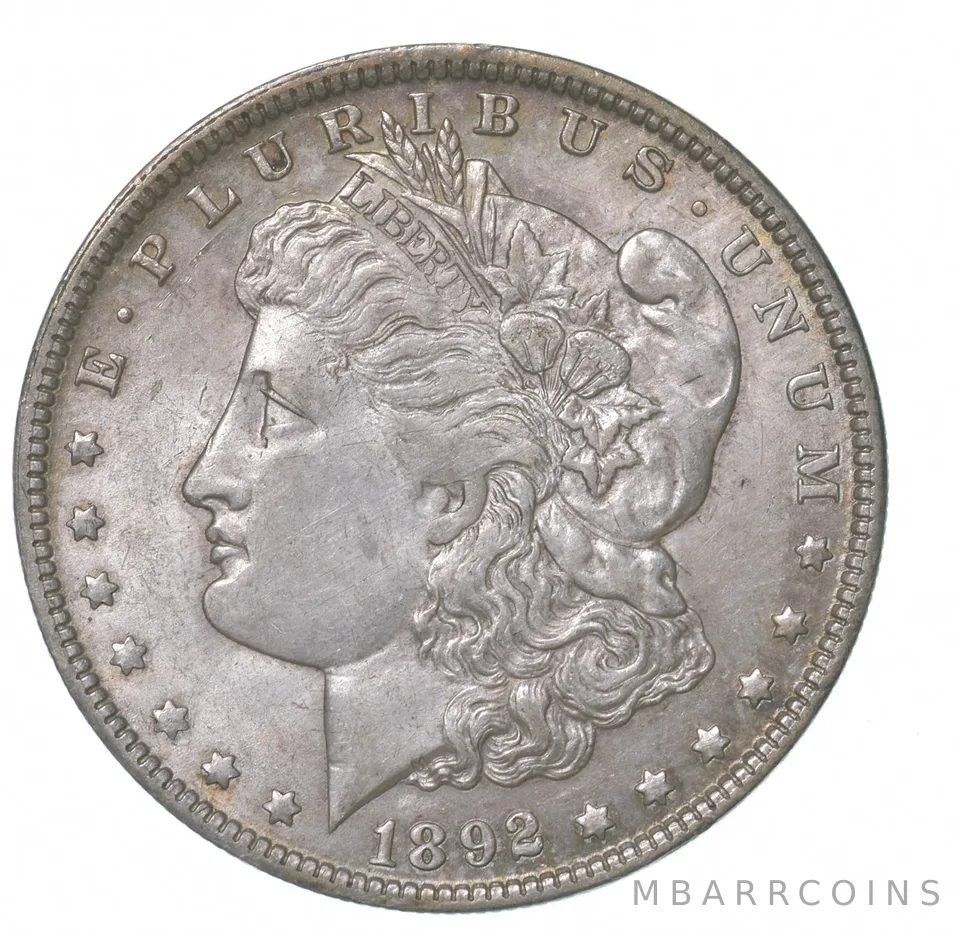 1892-O Morgan Silver Dollar a4337
