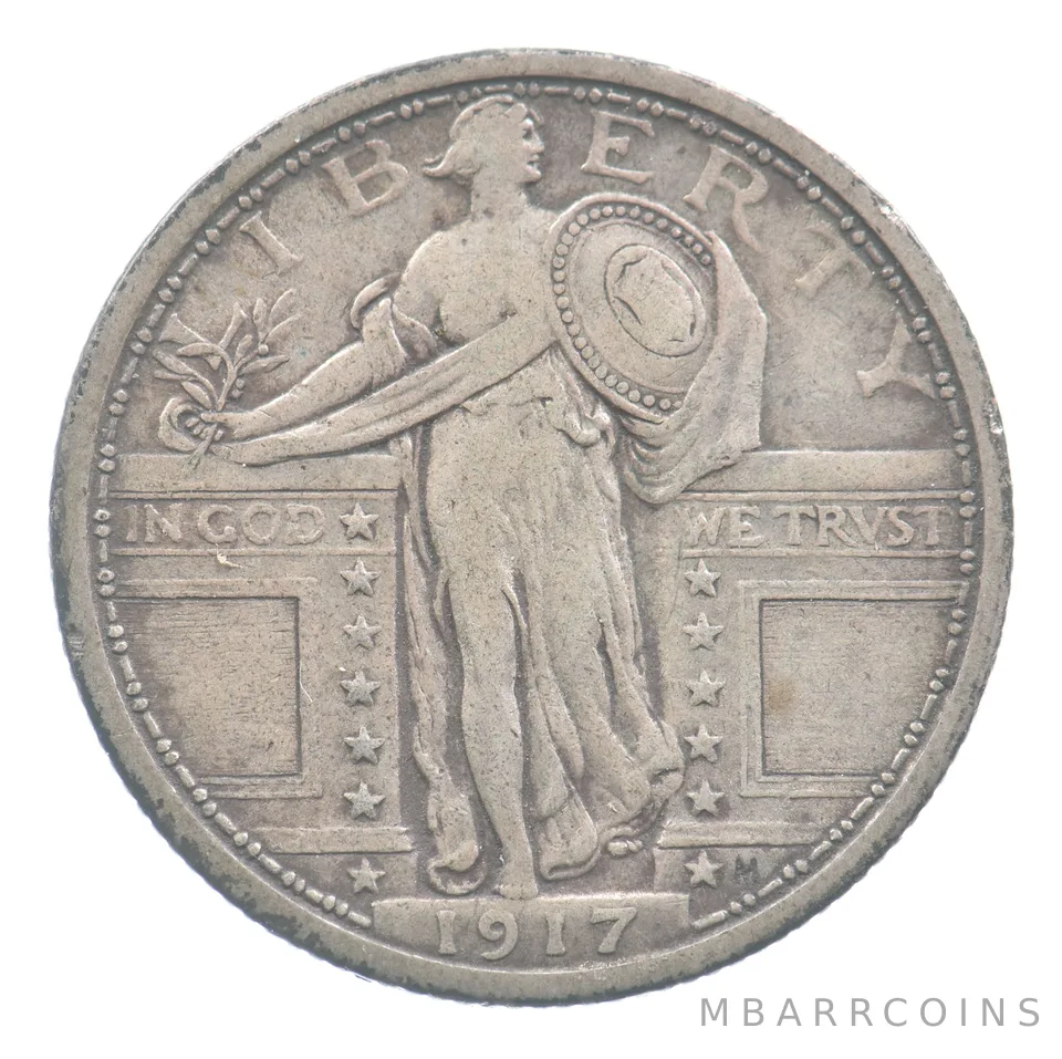 1917 Standing Liberty Quarter *4449