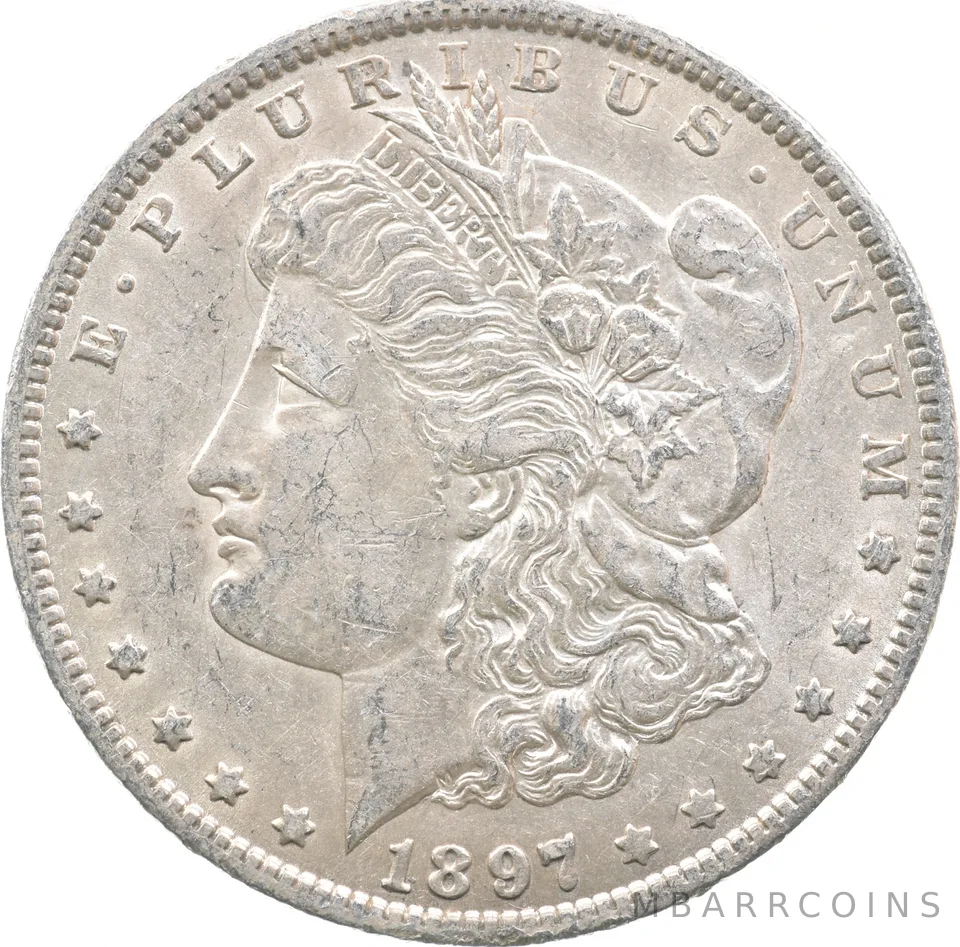 1897-O Morgan Silver Dollar a5096
