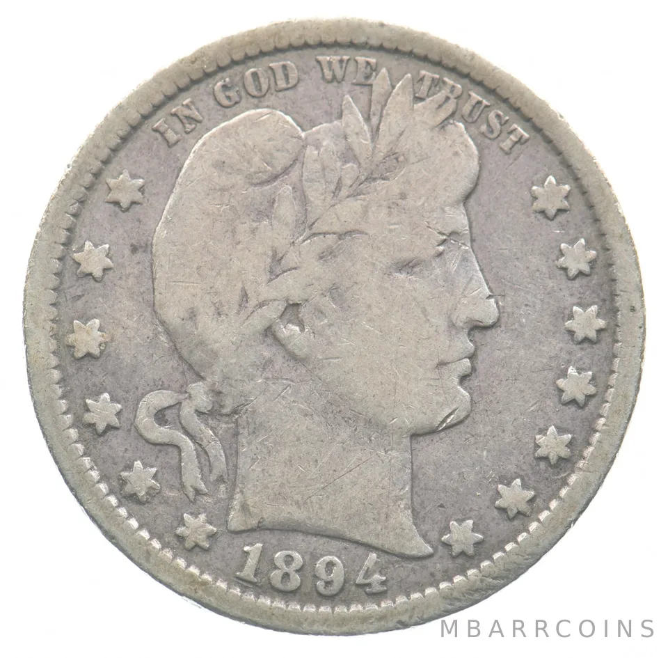 1894-S Barber Quarter *4748