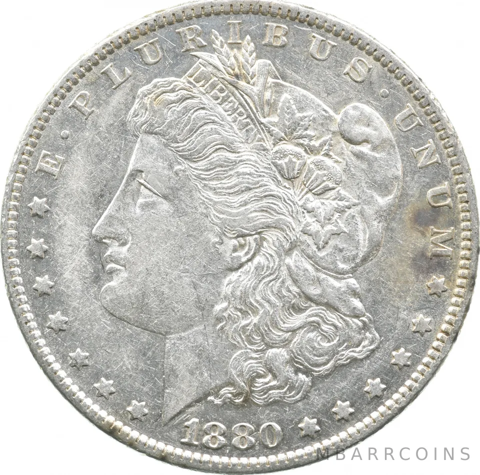 1880-O Morgan Silver Dollar a2293
