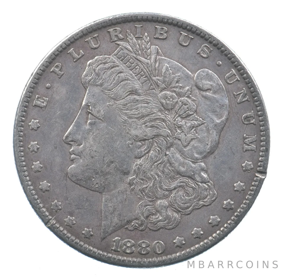 Early - 1880-S Morgan Silver Dollar - 90% US Coin *946