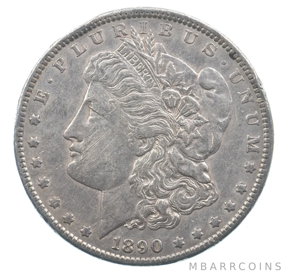 Better 1890 Morgan Silver Dollar - 90% US Coin - Nice Coin *566