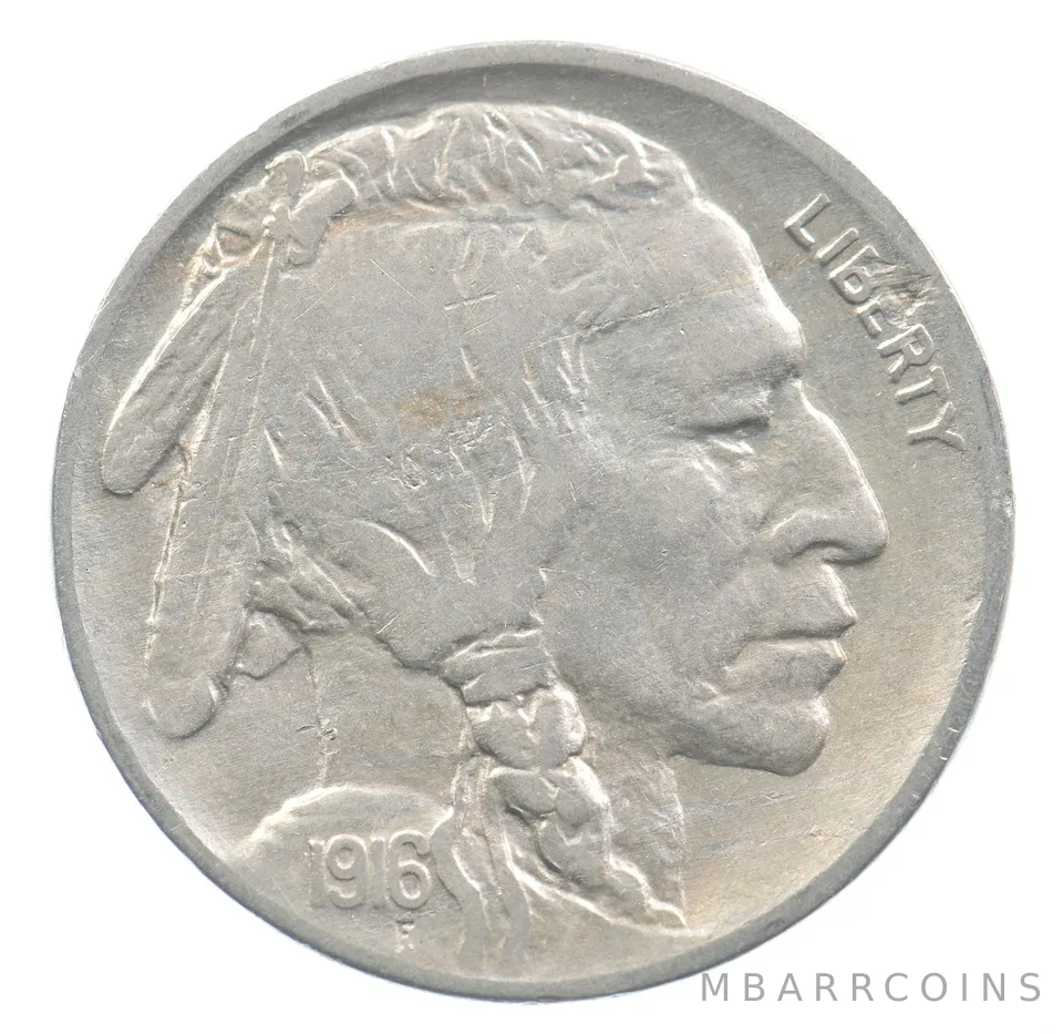 1916 Indian Head Buffalo Nickel *0030