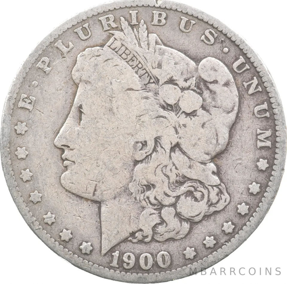 1900-O/CC Morgan Silver Dollar O Over CC *5841